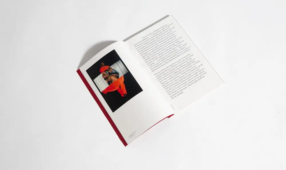 Open Christofori book with a photograph