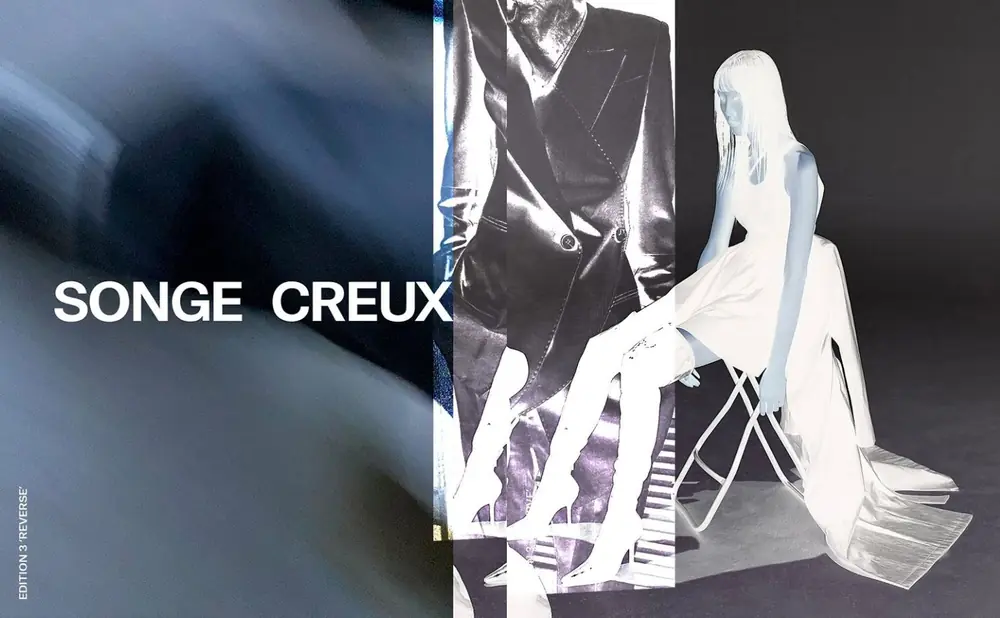 Songe Creux lookbook and identity, image 1