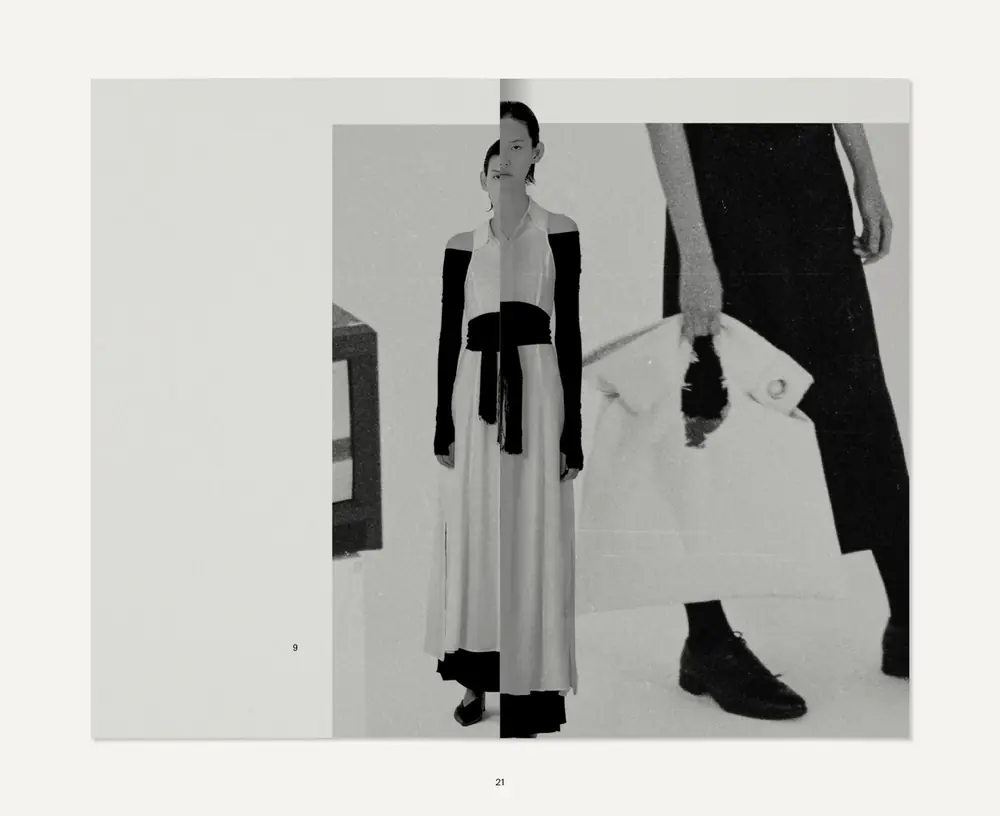 Songe Creux lookbook and identity, image 2