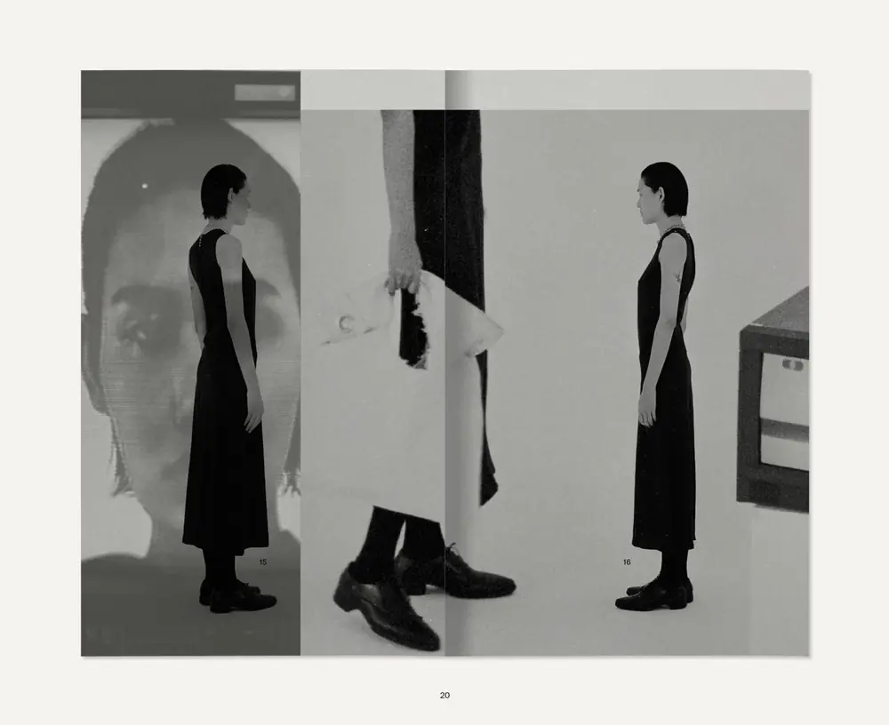 Songe Creux lookbook and identity, image 3