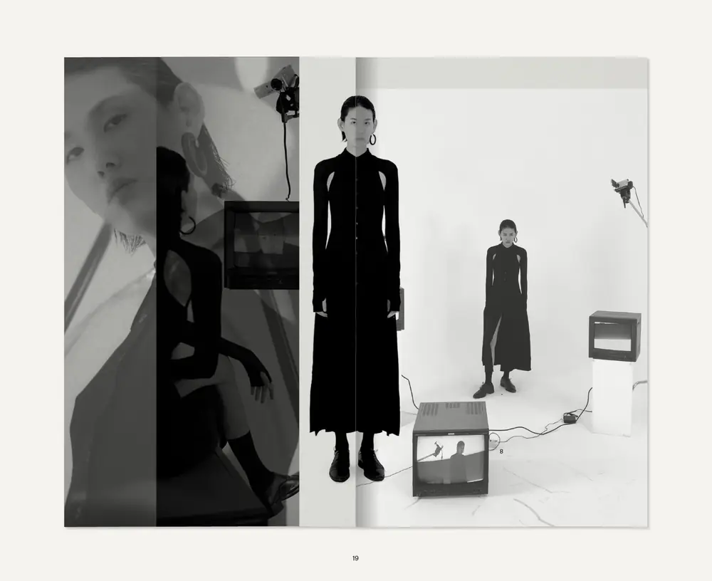 Songe Creux lookbook and identity, image 4