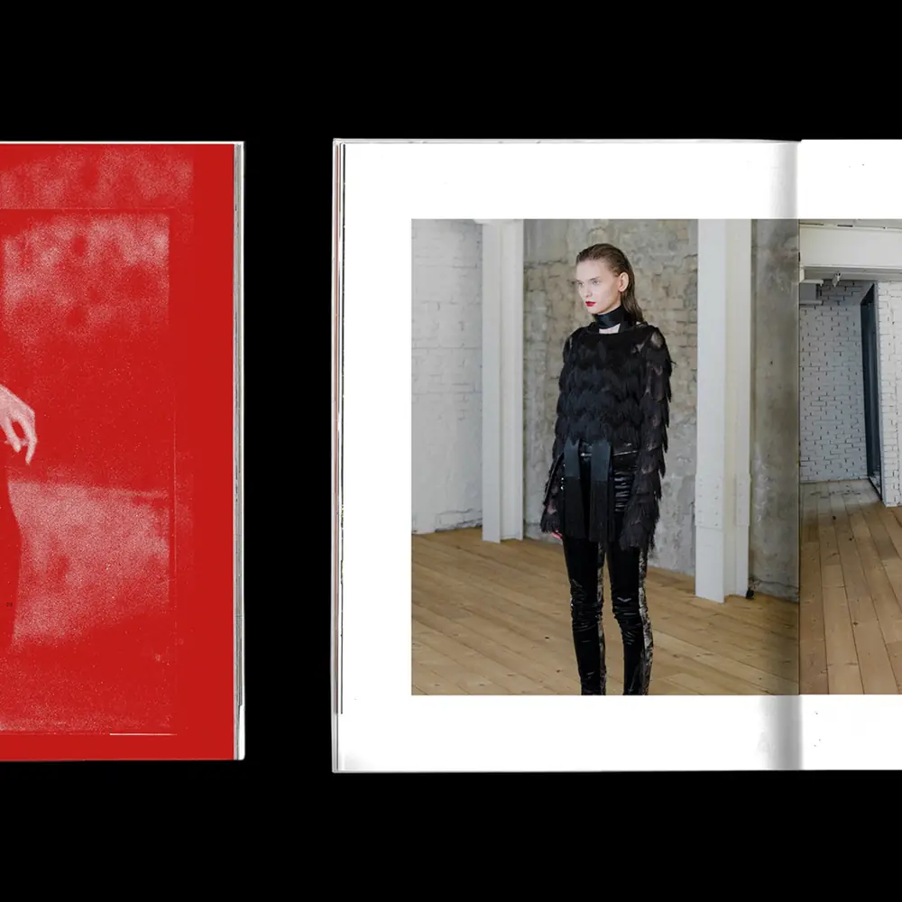 Songe Creux lookbook and identity, image 6